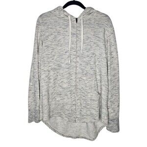 The Boyfriend Hoodie Heather Gray Neutral Oversized Relaxed Fit Womens Size XL